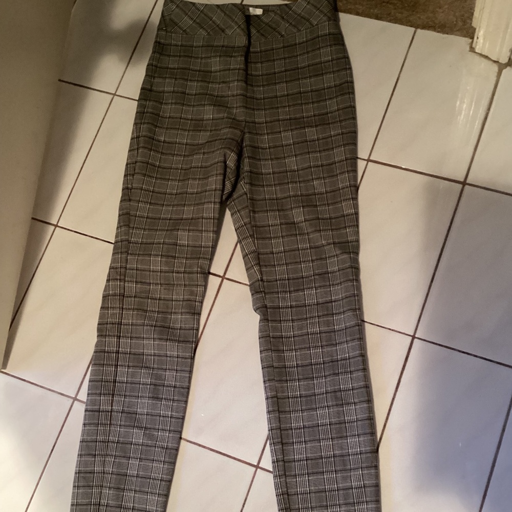 Camber & Grace by RW&CO. Full length Plaid Pants